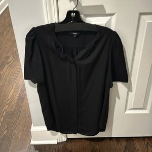 Theory black blouse